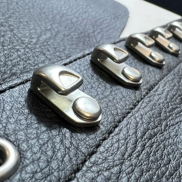 🆕Dr. Martens 28 Eye Extreme MAX Virginia Leather Knee High Boots In Black Size:8 - Picture 8 of 16